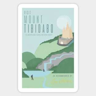 Mount Tibidabo Sticker